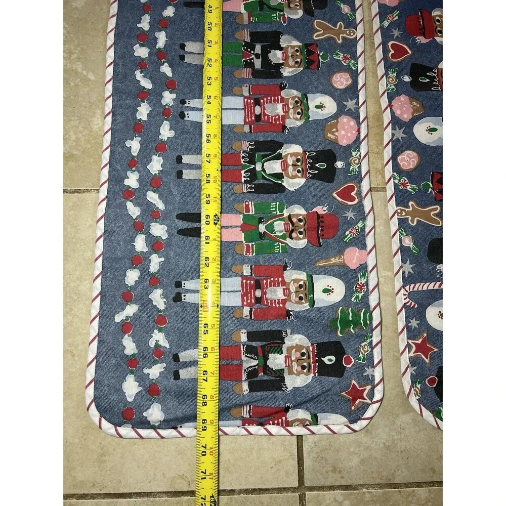 Vintage NUTCRACKERS Christmas Table Runner  13